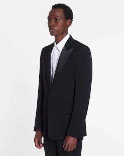 Hot Satin collar tuxedo jacket Coats & Jackets