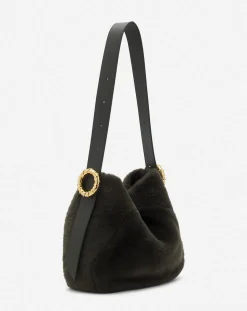 Shearling mélodie hobo bag Women Tote Bags & Top Handle Bags
