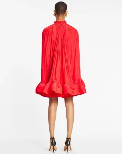 Hot Short charmeuse dress Women Dresses