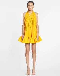 Online Short dress with ruffles Women Dresses