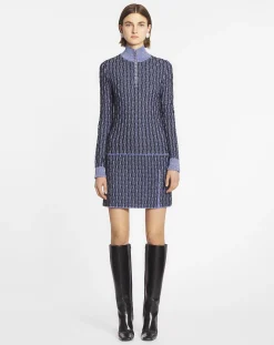 Clearance Short skirt in lurex jacquard Women Skirts & Shorts