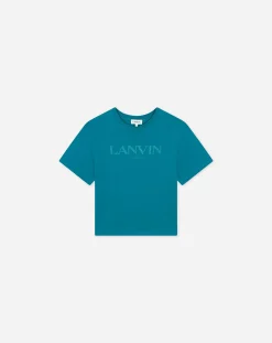 New Short-sleeved cotton t-shirt Girls (4-12 Years)