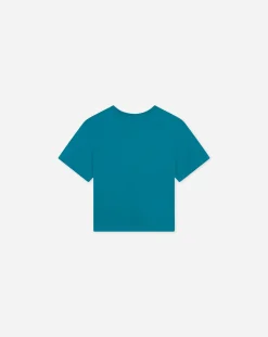 New Short-sleeved cotton t-shirt Girls (4-12 Years)