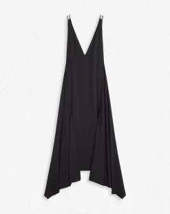 Silk bowling dress Women Dresses