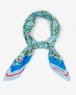 Hot Silk scarf with a sports print Women Silks & Scarves