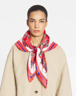 Best Silk scarf with a sports print Women Silks & Scarves