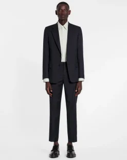 Discount Single-breasted flap pockets jacket Coats & Jackets
