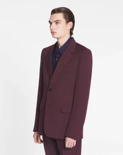 Single-breasted wool jacket Coats & Jackets