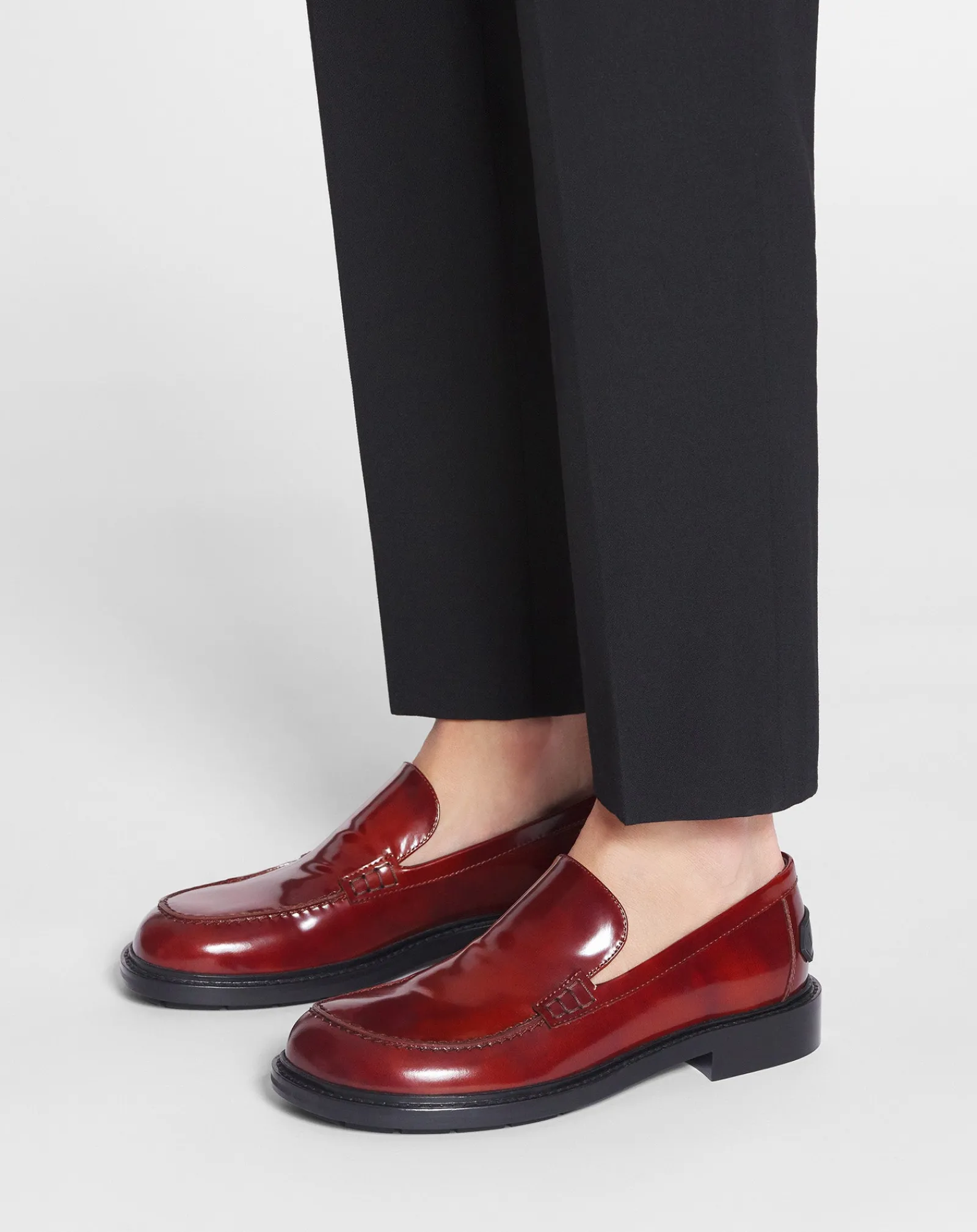 Sale Spinto loafers in smooth leather Women Loafers
