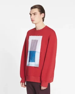 Hot Sweatshirt with an archives print Knitwear & Sweatshirts