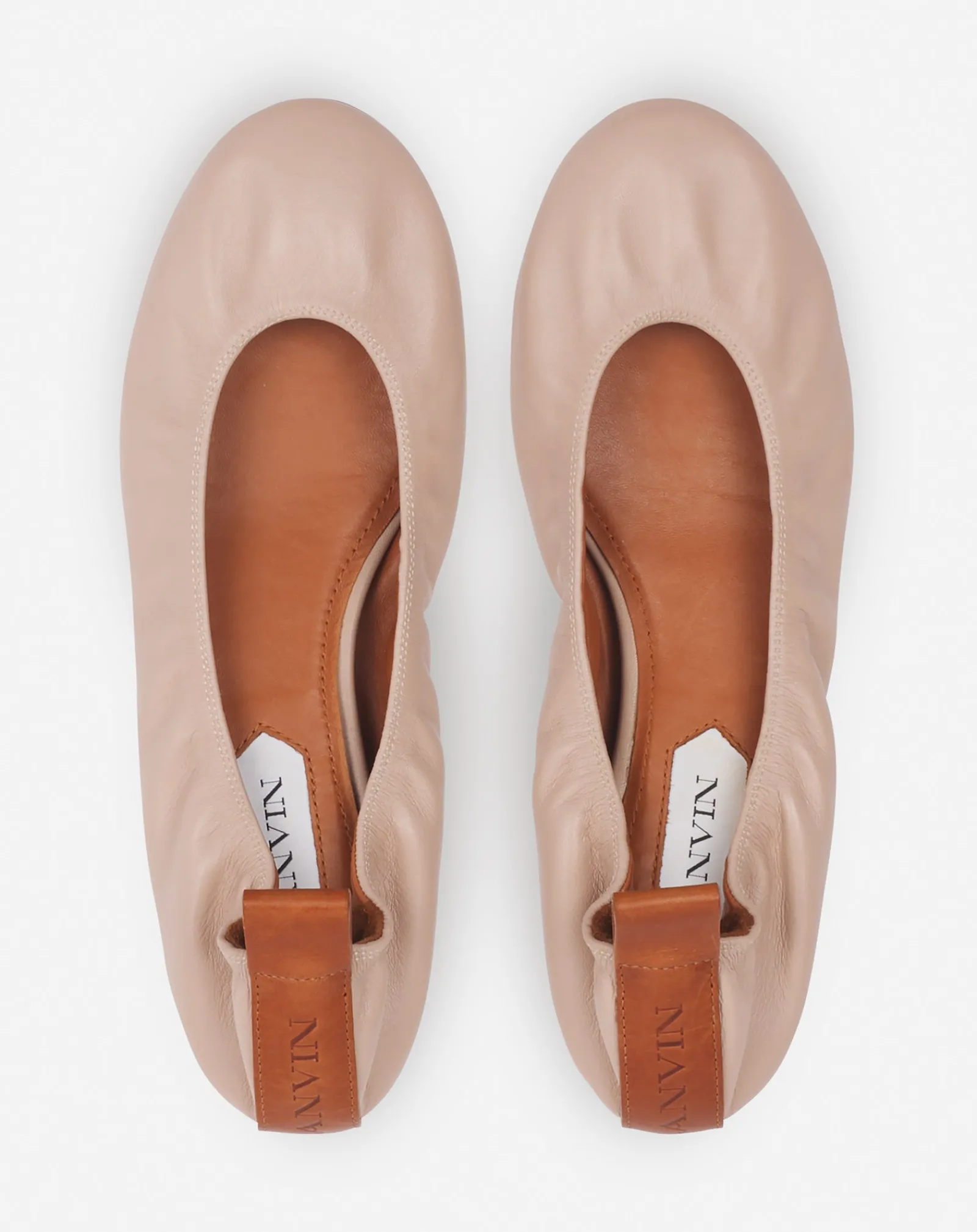 The leather ballerina flat Women Ballerinas