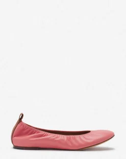 Discount The leather ballerina flat Women Ballerinas