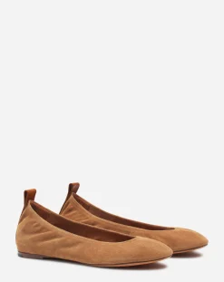 Discount The suede ballerina flat Women Ballerinas