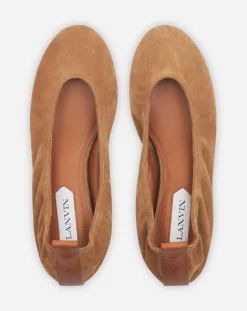 Discount The suede ballerina flat Women Ballerinas