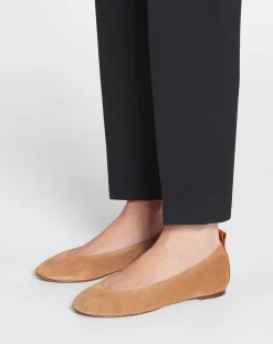 Discount The suede ballerina flat Women Ballerinas