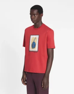 Discount T-shirt with an archives print T-shirts & Polos