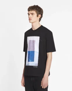T-shirt with an archives print T-shirts & Polos