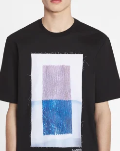 T-shirt with an archives print T-shirts & Polos