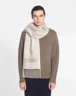 Online Two-tone wool scarf Scarves