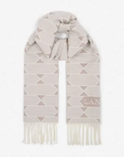 Online Two-tone wool scarf Scarves